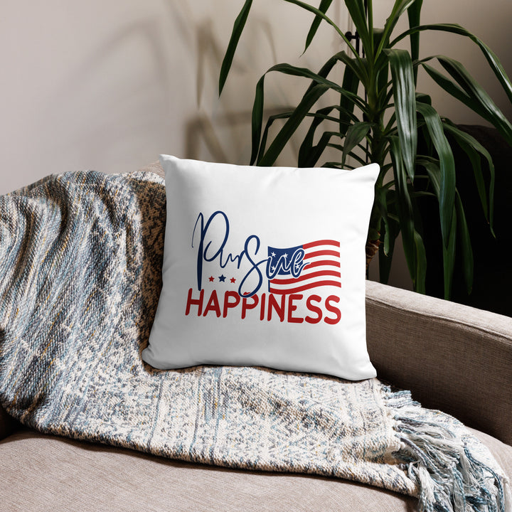 Pursue Happiness - Basic Pillow