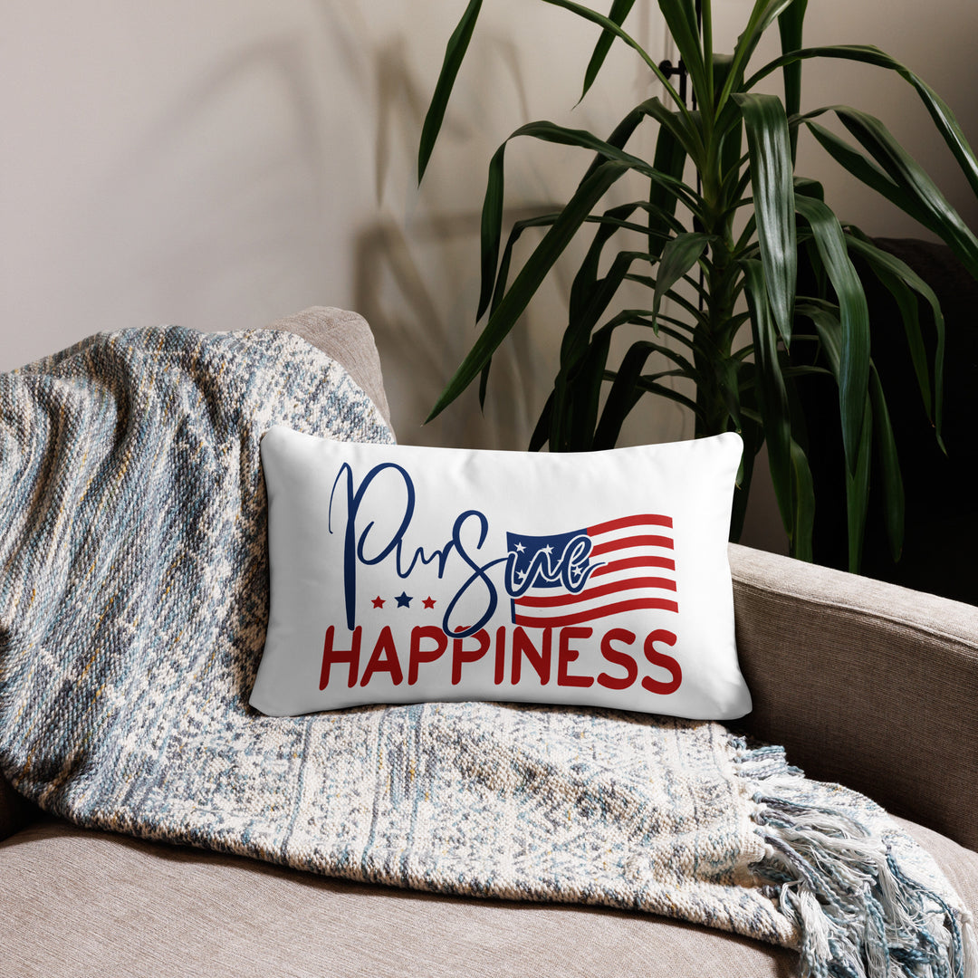 Pursue Happiness - Basic Pillow