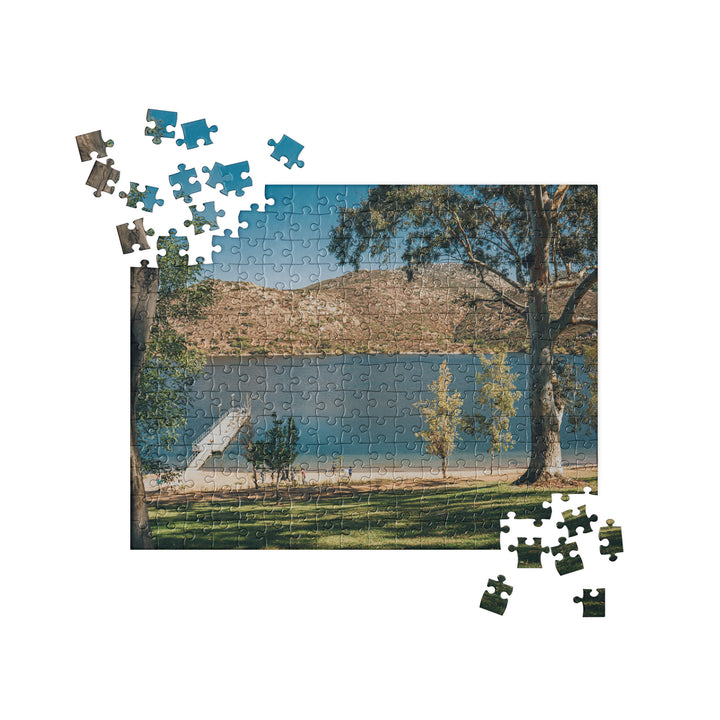 Lake Poway Fishing Pier - Jigsaw puzzle