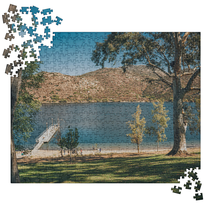 Lake Poway Fishing Pier - Jigsaw puzzle