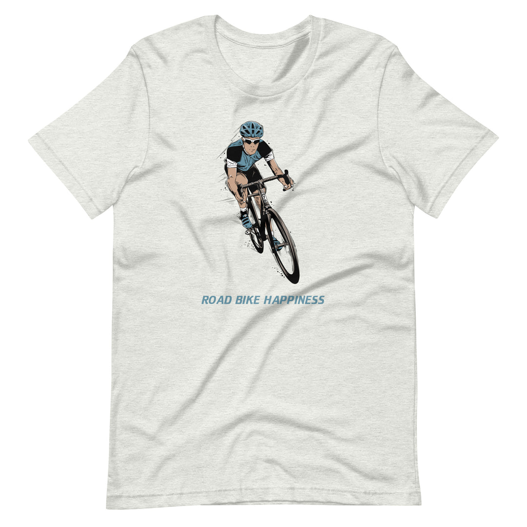 Road Bike Happiness - Unisex t-shirt