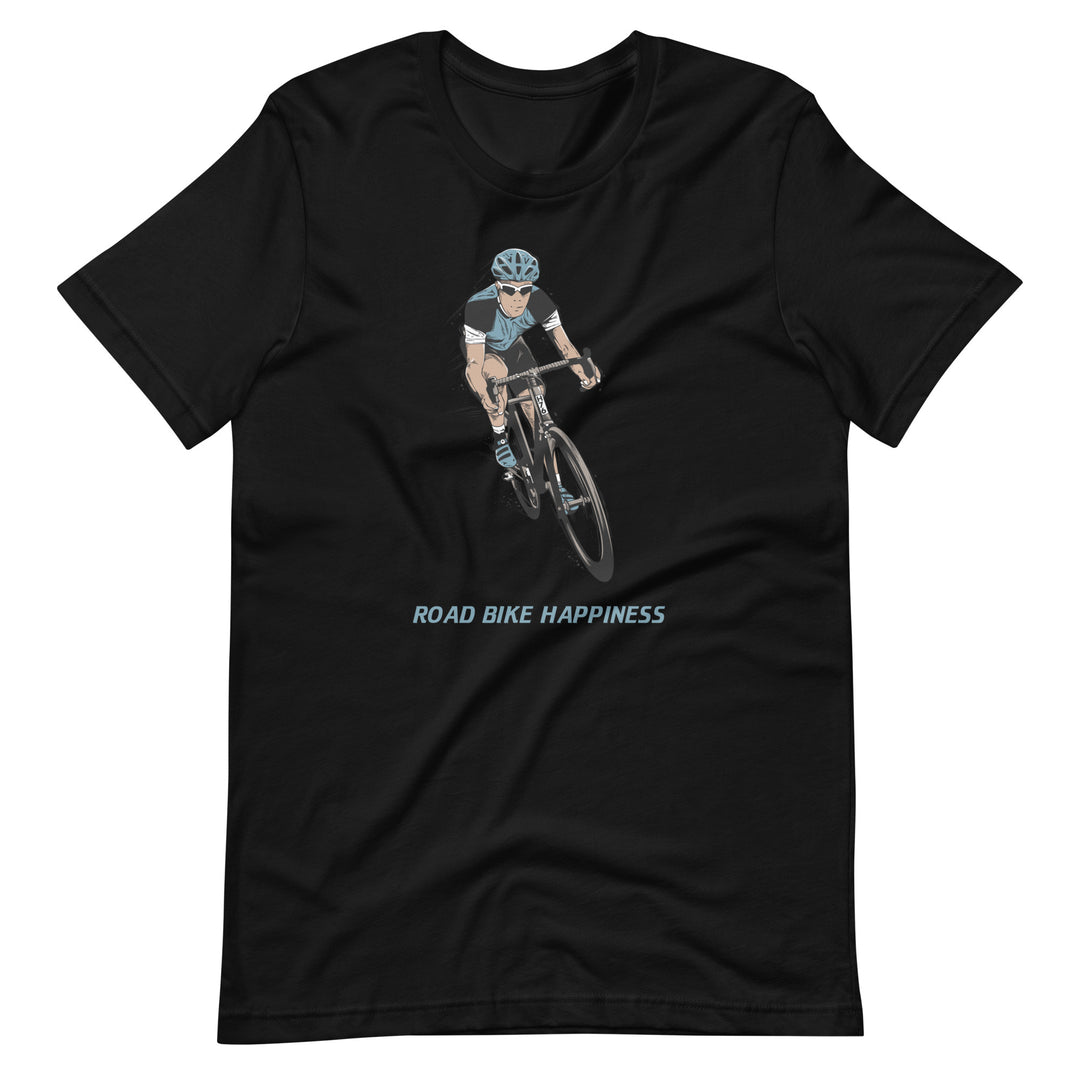 Road Bike Happiness - Unisex t-shirt