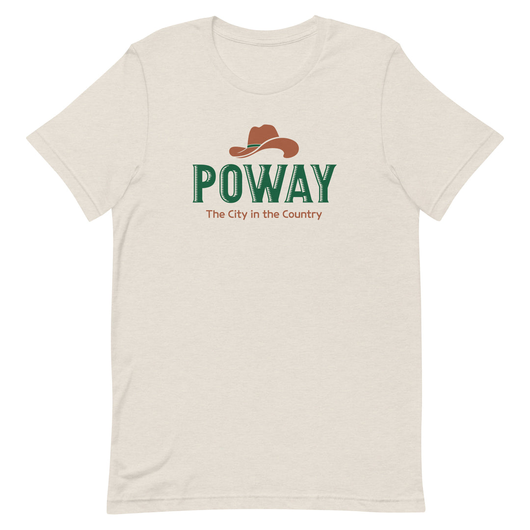 Poway - The City in the Country - Unisex t-shirt