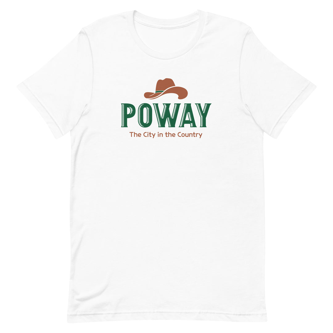 Poway - The City in the Country - Unisex t-shirt