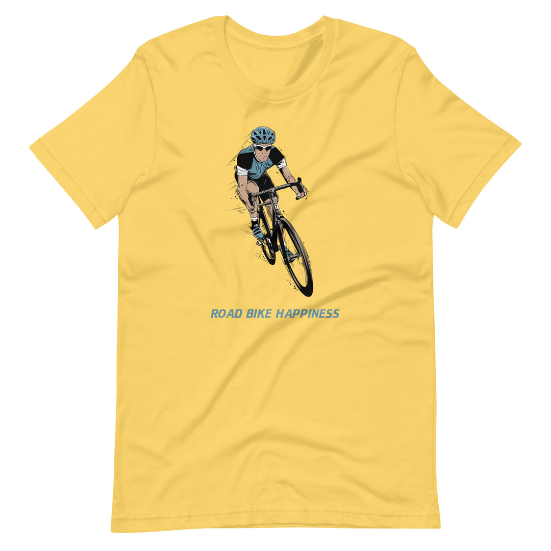 Road Bike Happiness - Unisex t-shirt