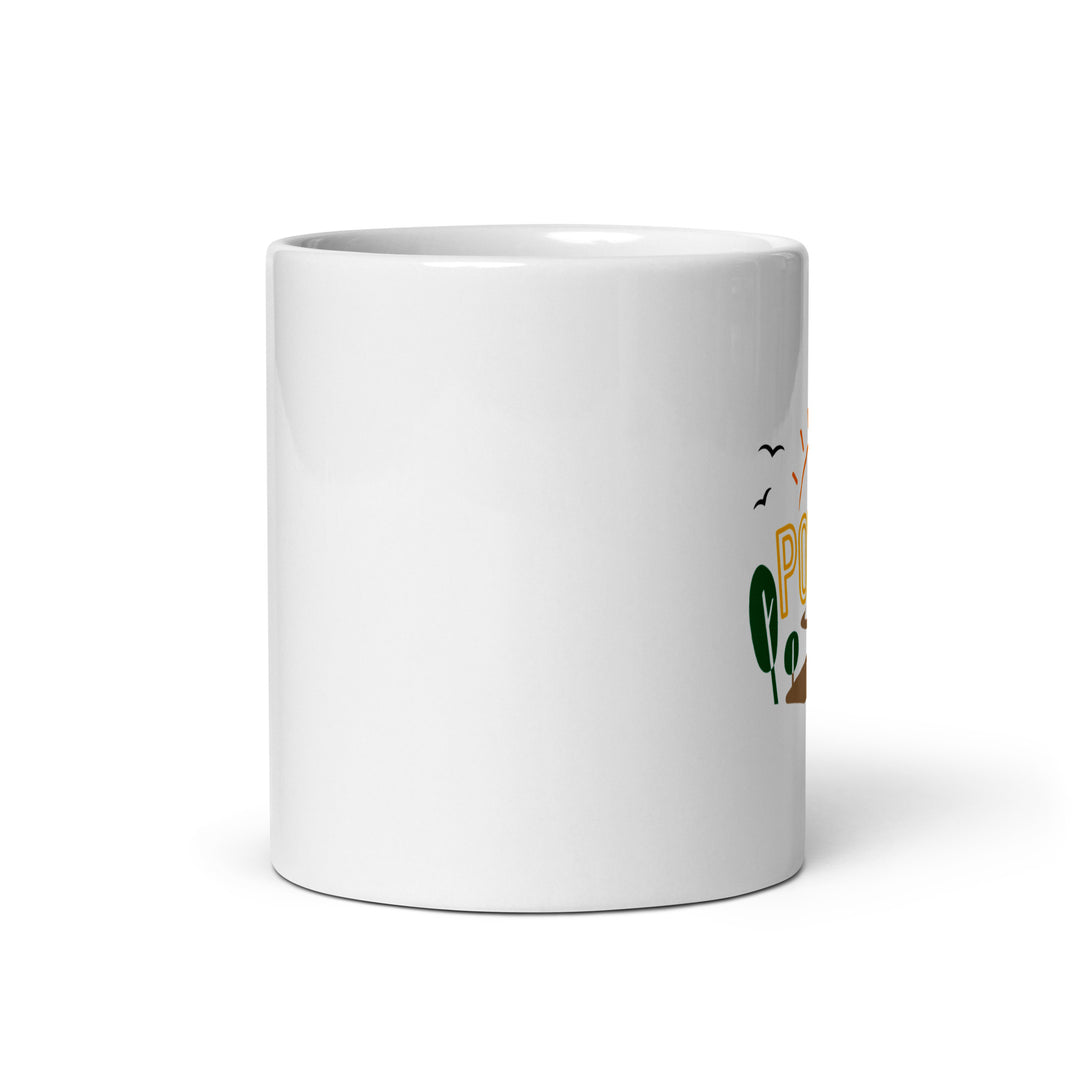 Sunny Poway - White glossy mug