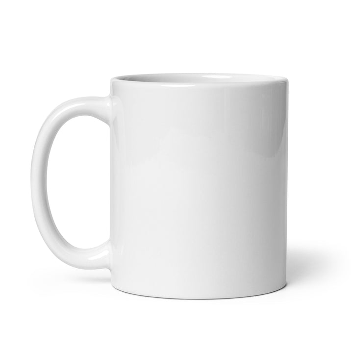 Corvette Happiness - White glossy mug