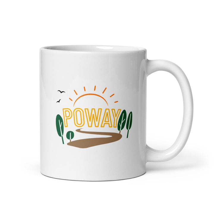 Sunny Poway - White glossy mug