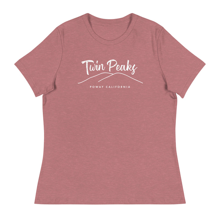 Poway Twin Peaks - Women's Relaxed T-Shirt