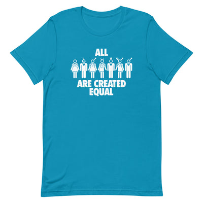 All Genders are Created Equal - Unisex t-shirt