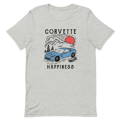 Corvette Happiness - Unisex t-shirt